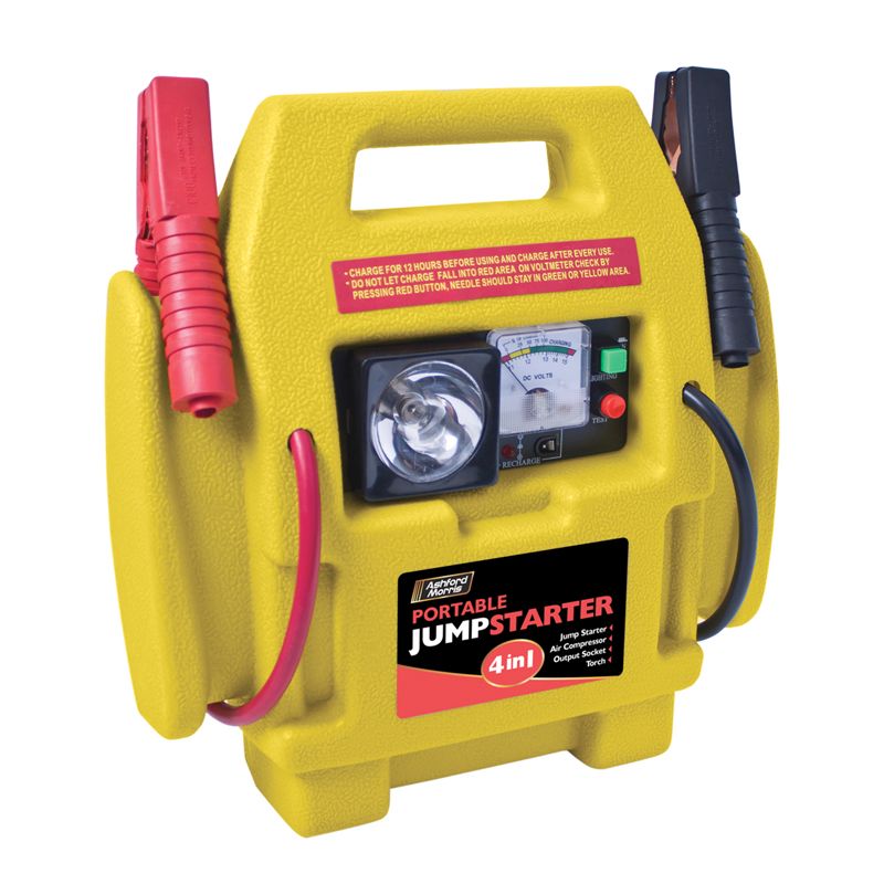 Portable 4-in-1 Jump Starter