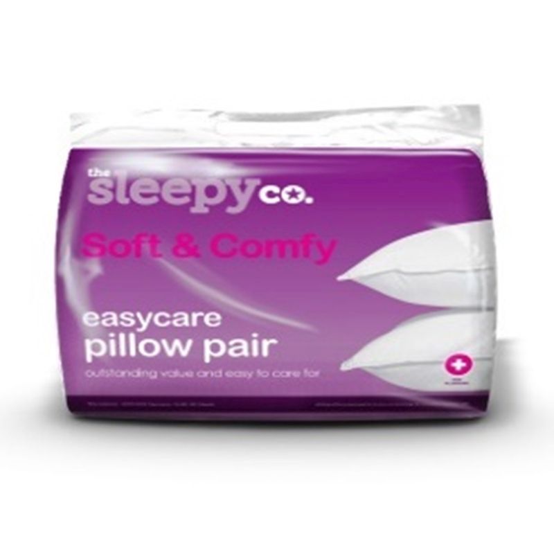 Soft and Comfy Bed Pillow Pair