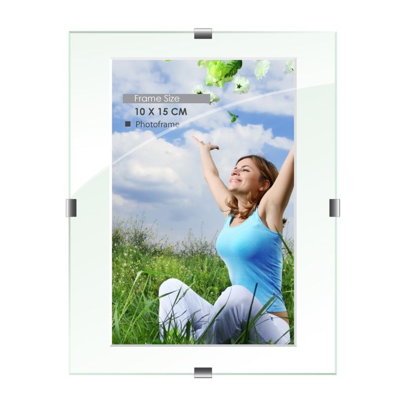 Clip Photo Frame 10x15cm 4 Pack