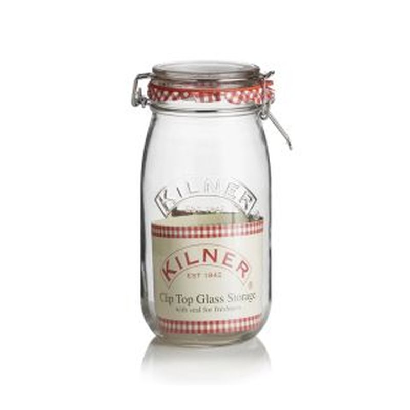 Kilner Round Cliptop Jar 1.5ltr