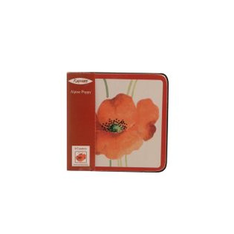 Poppy Coasters Set of 4