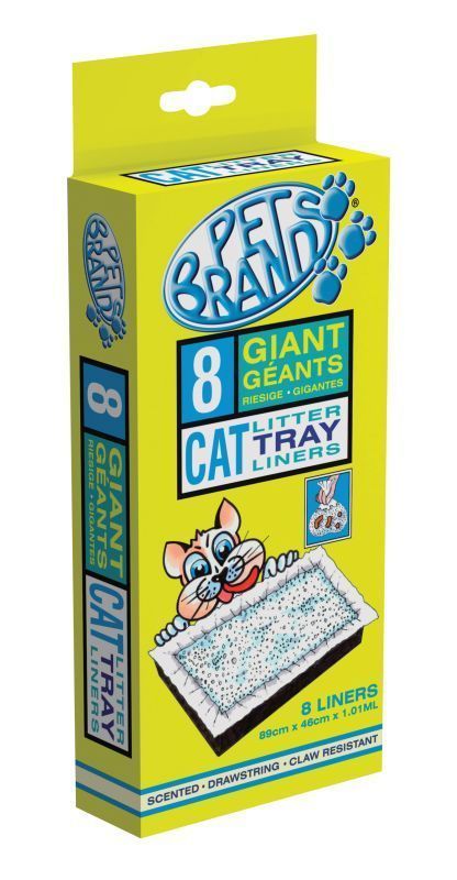 Cat Litter Liners Giant 8 Pack