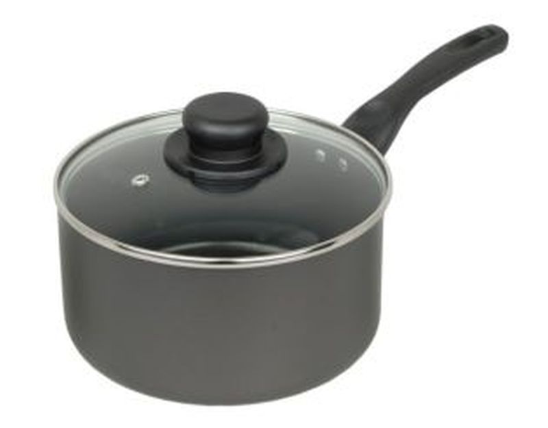 Non Stick Saucepan & Glass Lid 20cm