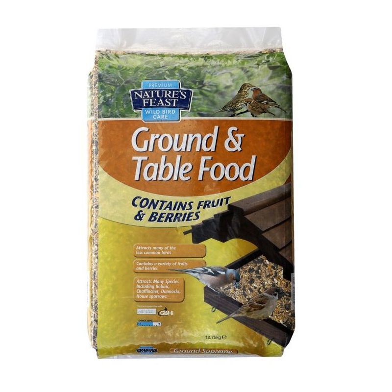 12.75kg Bird Seed Ground + Table Feed