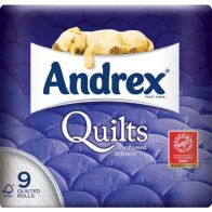 See more information about the Andrex 9 Roll Quilts