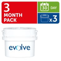 See more information about the Aqua Optima Evolve 30 Day Water Filter 3 Pack (2+1 FREE)