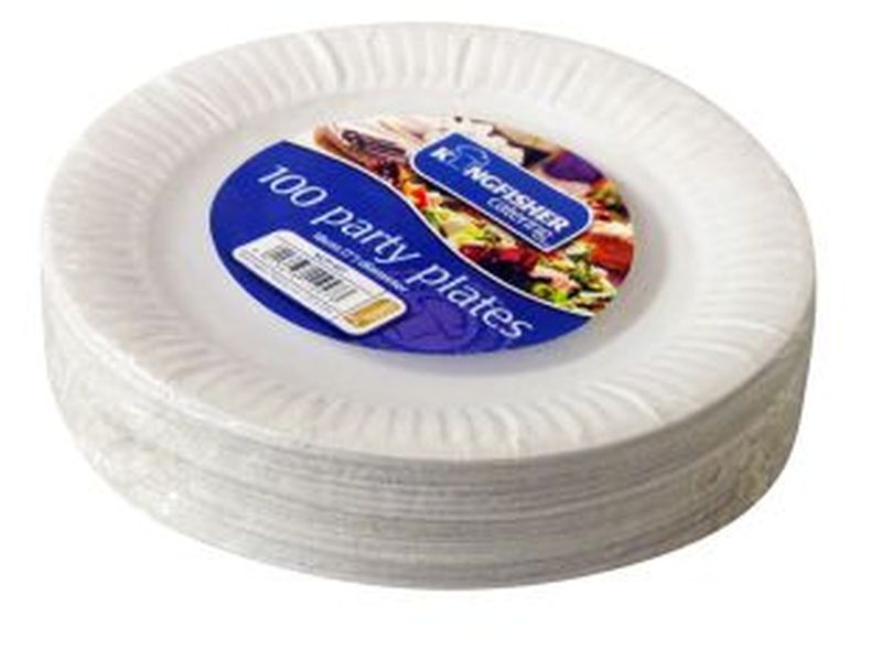 Paper Plates 7in 100 pack