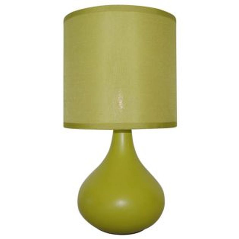 Teardrop Table Lamp Green