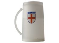 See more information about the England Football Supporters Frosty Mug with 3 colour England Logo