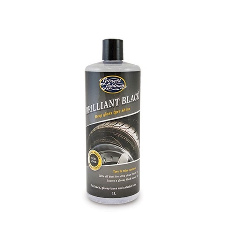 Greased Lightning Brilliant Black 1 Litre Tyre Shine