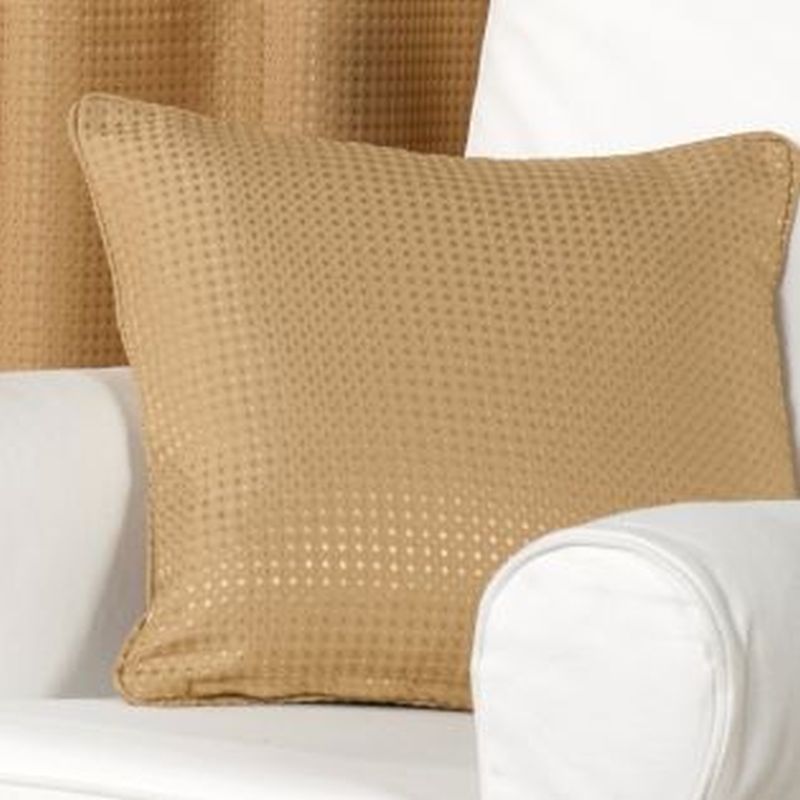 Waffle Cushion Covers Gold