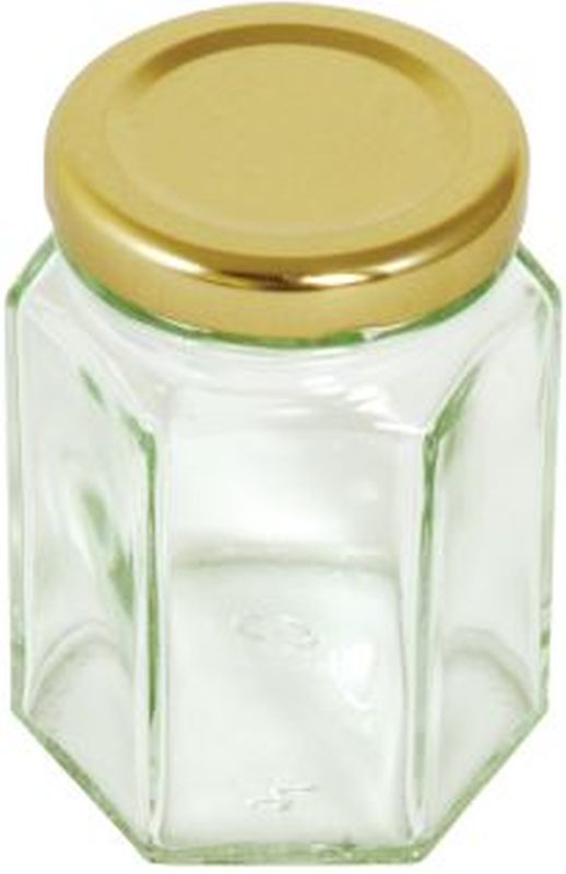 Hexagonal Preserve Jar 4oz