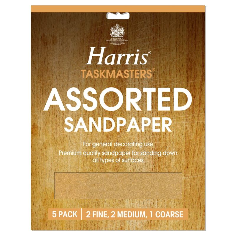 Assorted Sand Paper 5 Sheets