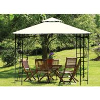 See more information about the Garden Gazebo Merion Natural 3 metre x 3 metre