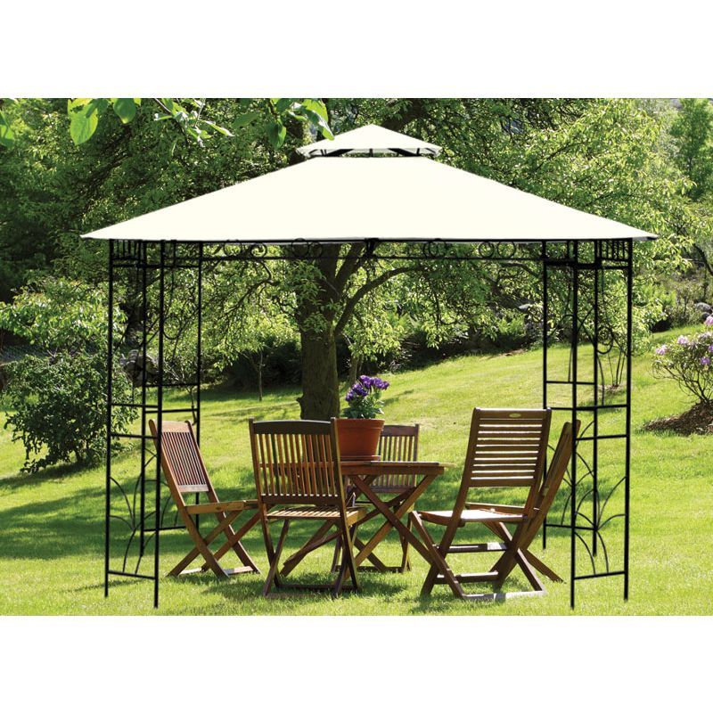 Garden Gazebo Merion Natural 3 metre x 3 metre