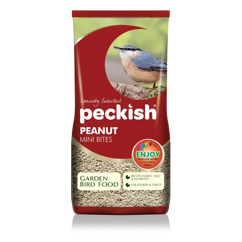 1Kg Bird Feed Peanut Bites Peckish