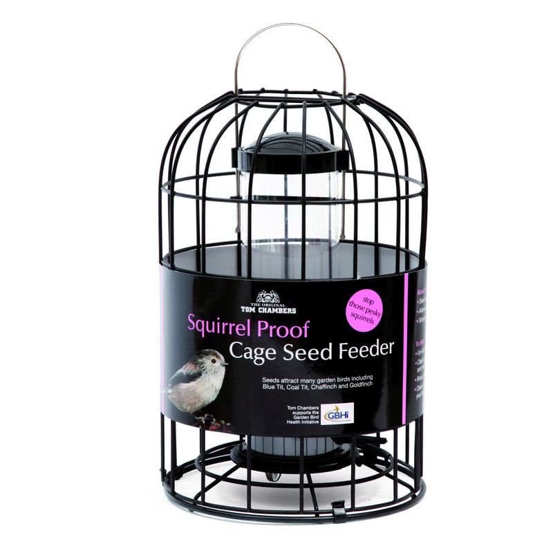 Squirrel Proof Cage Seed Feeder