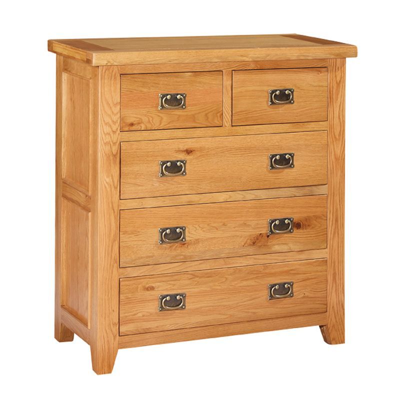 Cotswold Oak 2+3 Chest of Drawers