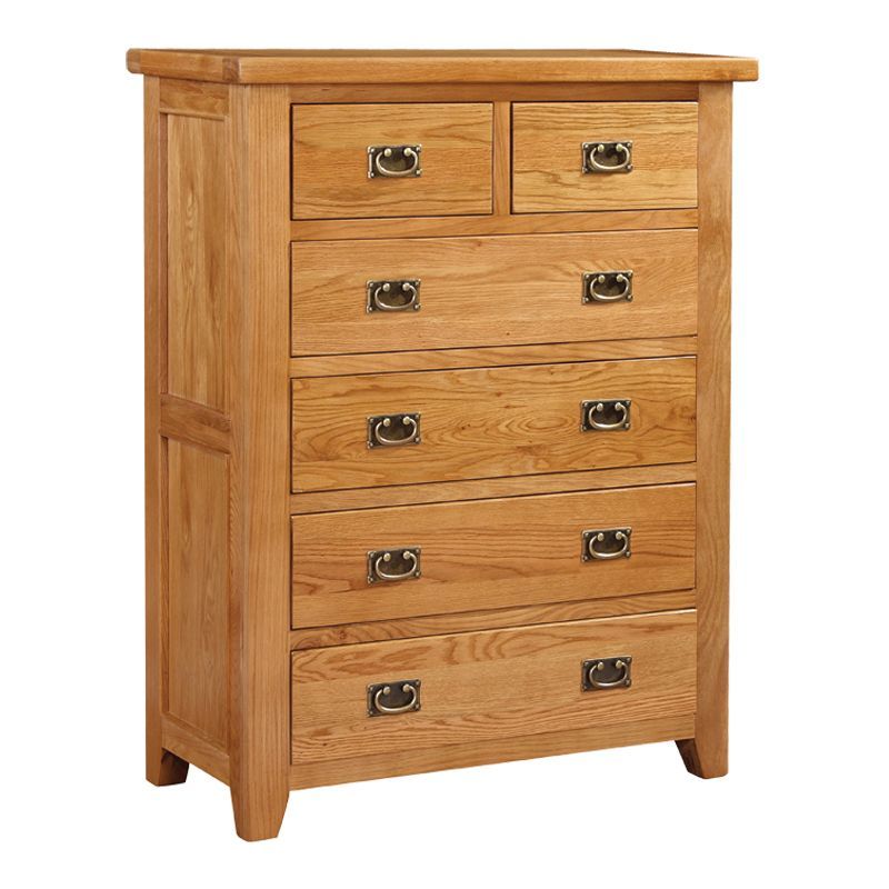 Cotswold Oak 2+4 Chest of Drawers