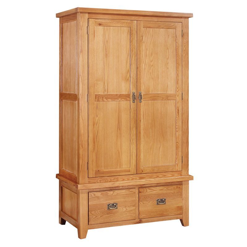 Cotswold Oak 2 Part Wardrobe