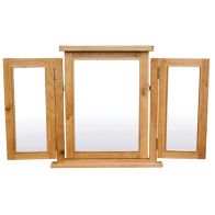 See more information about the Cotswold Oak Triple Mirror