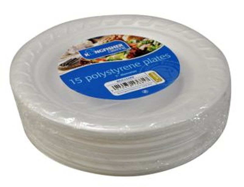 Polystyrene Plates 7in x 15