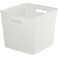 See more information about the My Style Rattan Basket 25L White