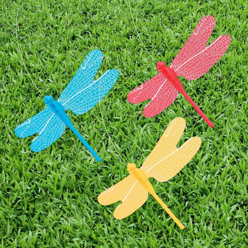 Fluttering Solar Dragonfly (Blue)