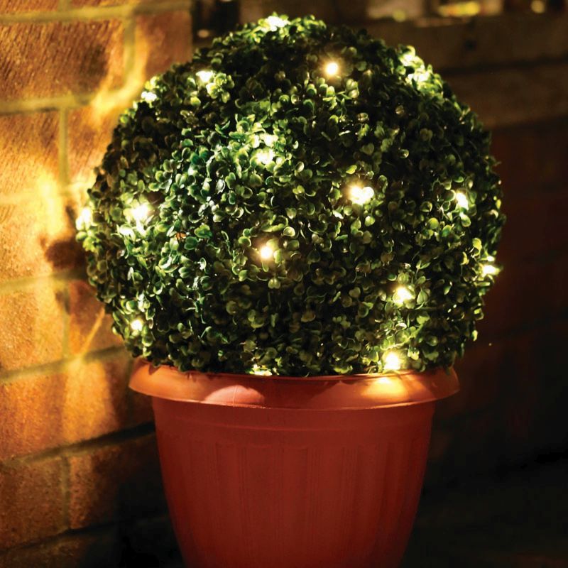 35cm Topiary with 30 warm LEDs