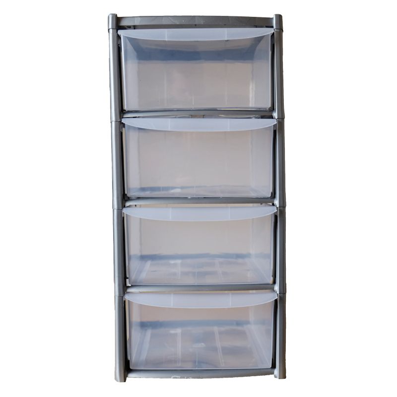 4 Drawer Mini Tower Plastic Storage.