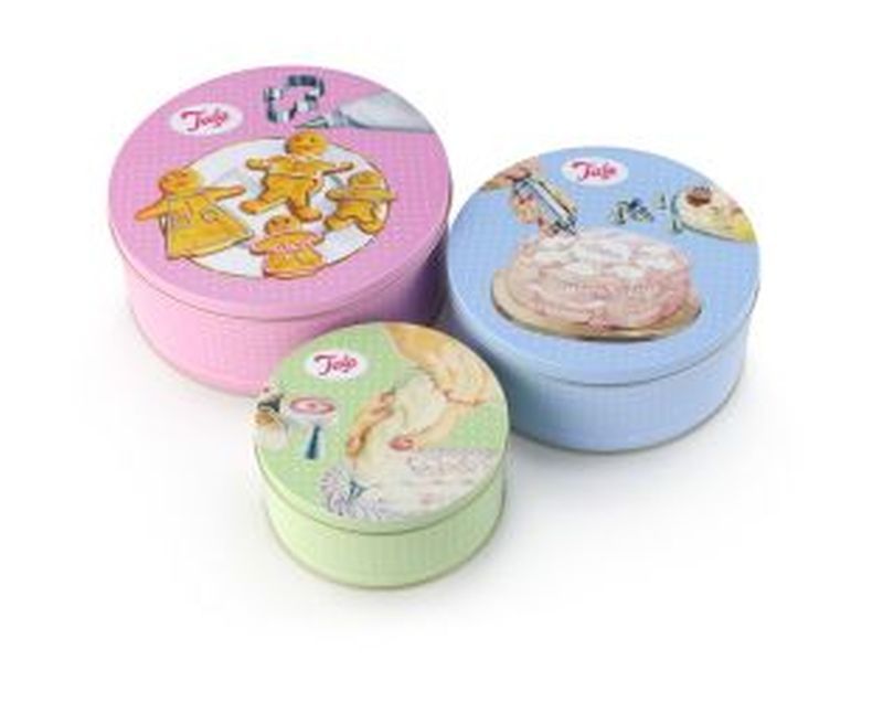 Tala Retro Design Cake Tins Set 3