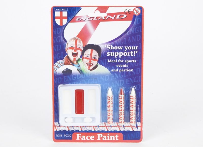 England Face Paint Set