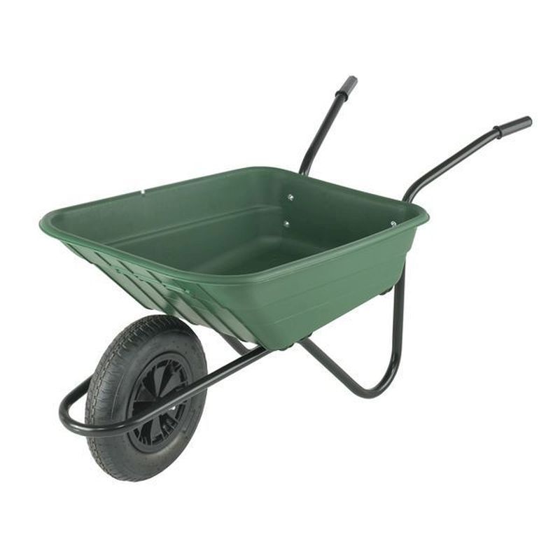 Polypropylene Multi-Purpose Green Barrow (90 Litre)