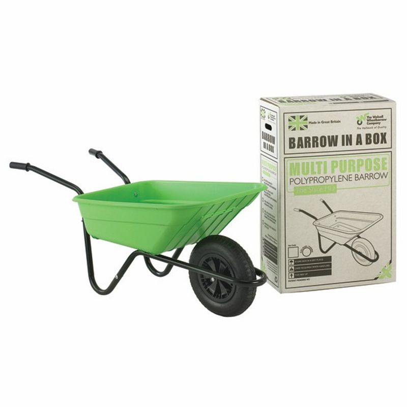 Lime Polypropylene Multi-Purpose Barrow (90 Litre)