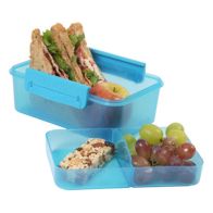 See more information about the Turquoise Clic Tite 1100ml Double Decker Lunchbox