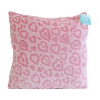 See more information about the Pink Heart Burnout Cushion