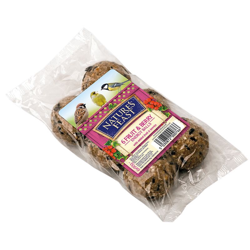 Fruity Energy Balls 6 Pack Bird Feed