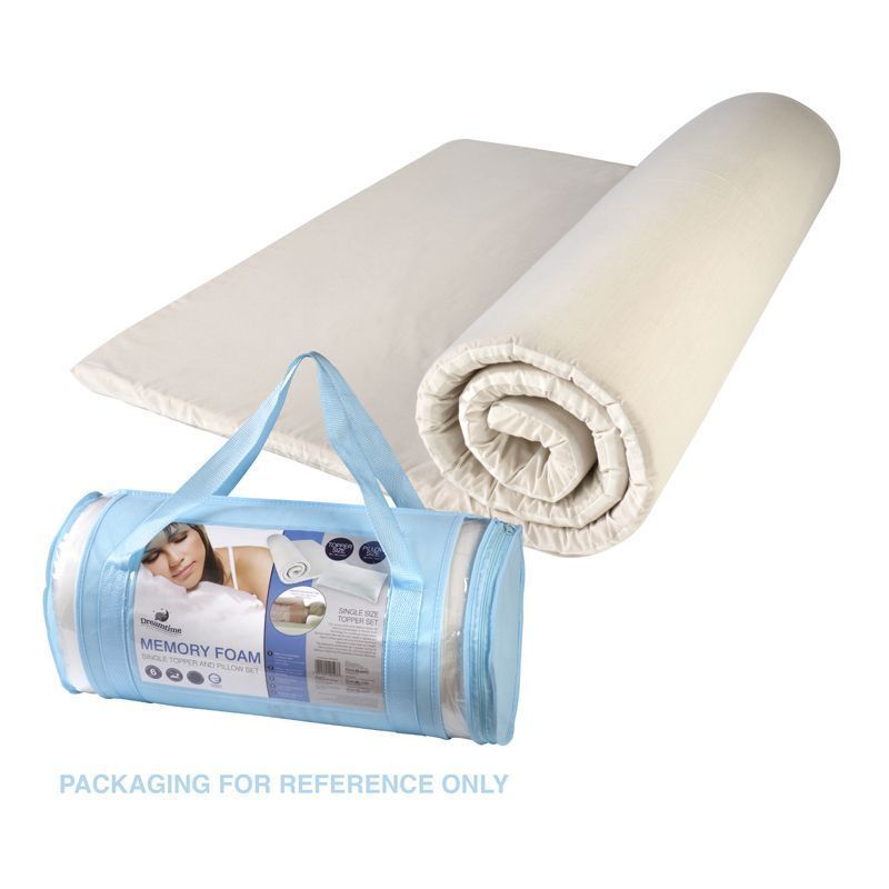 Double Memory Foam Mattress Topper