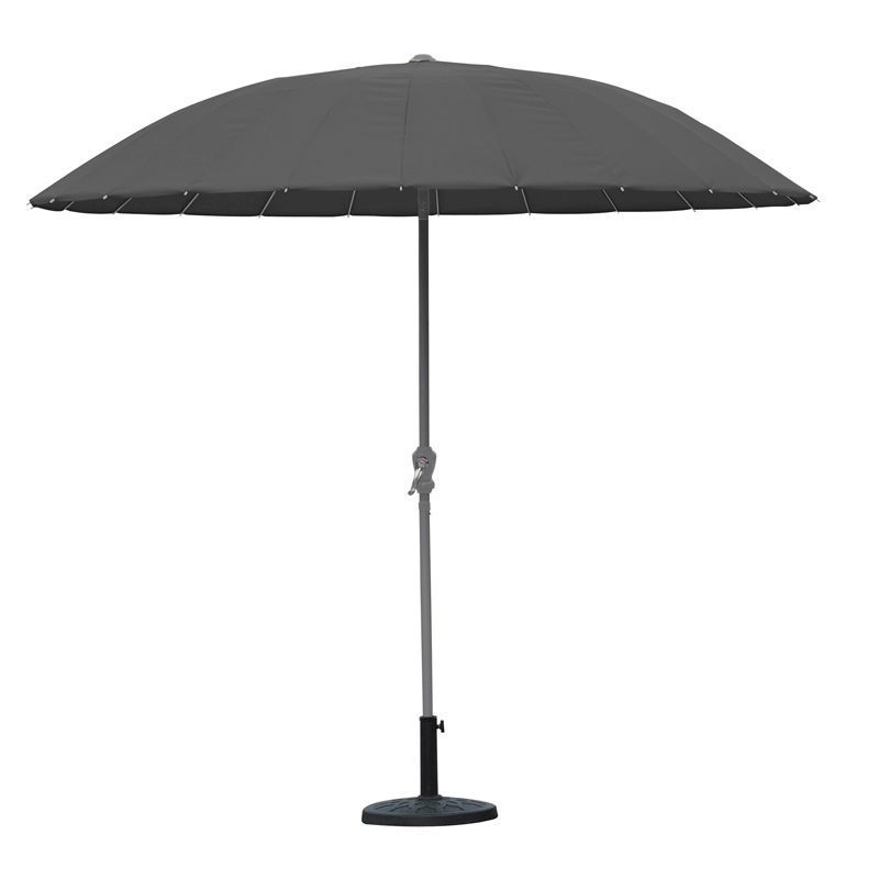 Shanghai 2.7m Parasol Charcoal