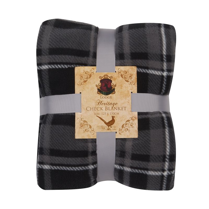 Heritage Check Blanket (125 x 150)