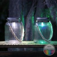 See more information about the Solar Garden Light Glass Jar With Rope