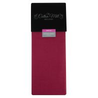 See more information about the Raspberry Single Poly Cotton Fitted Sheet