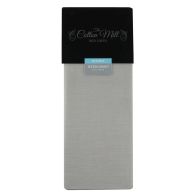 See more information about the Silver Double Poly Cotton Fitted Sheet