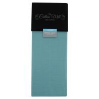 See more information about the Teal Double Poly Cotton Fitted Sheet