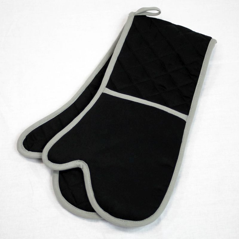 Black Premium Double Oven Glove