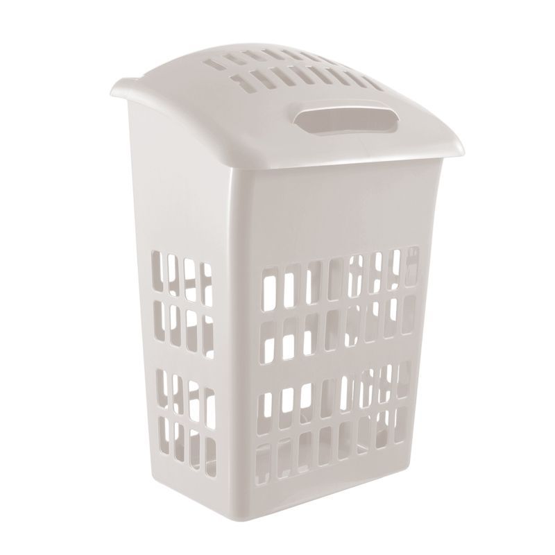 Upright Laundry Basket Taupe