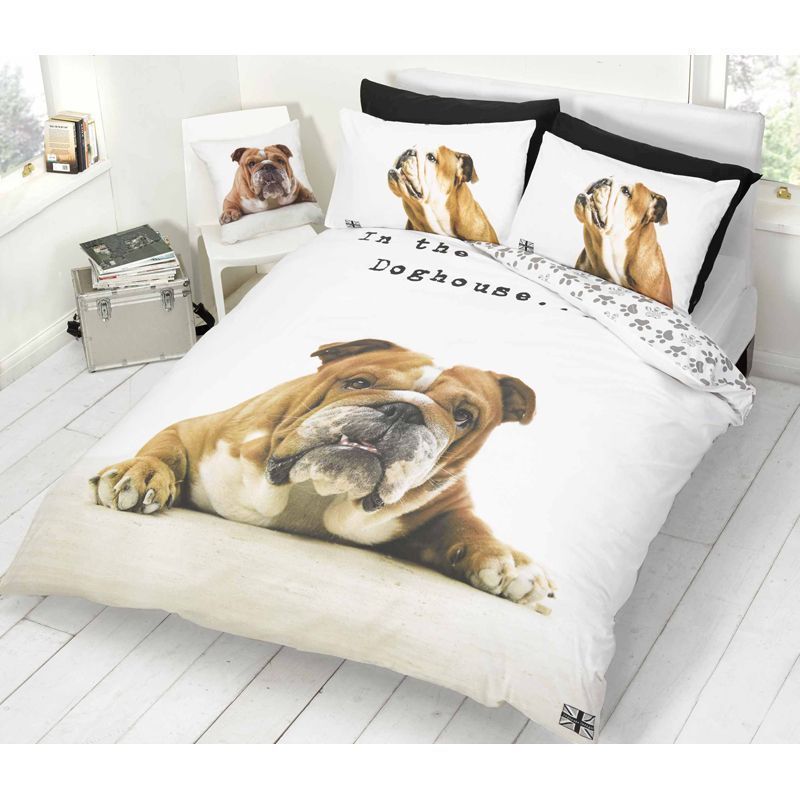 Barry Bull Dog Double Duvet Set