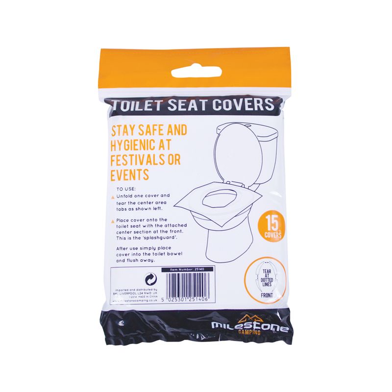 15 Pack Toilet Seat Covers