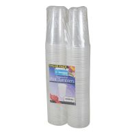 See more information about the 1 Pint Clear Disposable Plastic Tumblers (100 Pack)