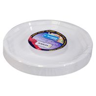 See more information about the 10 inch White Disposable Plastic Plates (50 Pack)